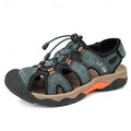 Men's Breathable Hiking Sandals with Adjustable Straps and Non-Slip Sole - Tyler Wear